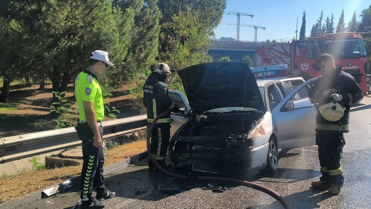 Antalya'da bir hafta sonra hastaneden taburcu oldu: Eve dönüş yolunda arabasını kaybetti