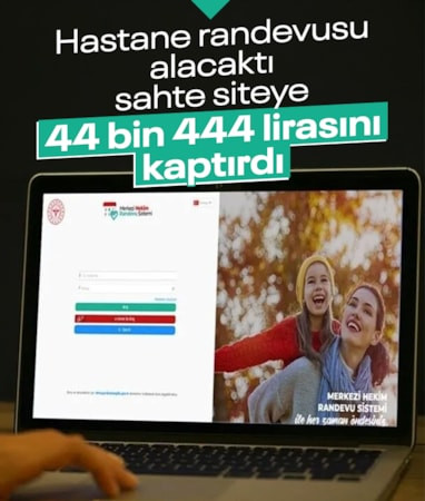 Samsun'da MHRS randevusu almak isterken kredi kartından 44 bin 444 lira dolandırıldı