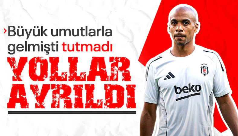 Beşiktaş, Joao Mario'nun sözleşmesini karşılıklı feshetti