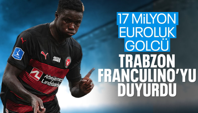 Trabzonspor'dan transfer hamlesi: Franculino imzayı attı