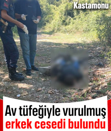 Kastamonu'da dere kenarında erkek cesedi bulundu