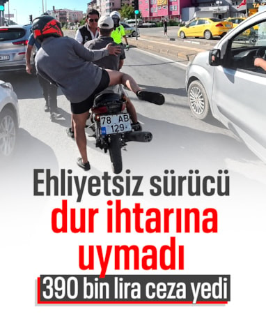 Zonguldak'ta polisin dur ihtarına uymadı: 390 bin lira ceza kesildi