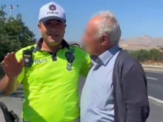 Burdur'da ceza yememek için eşini yolda bıraktı: Sürücüye 'bulaşık yıkama' cezası