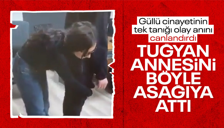 Tuğyan'ın arkadaşı Sultan, Güllü'nün camdan atıldığı anları canlandırdı