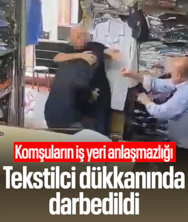 Kocaeli'de bir tekstilci dükkan kavgasında komşunu darbetti