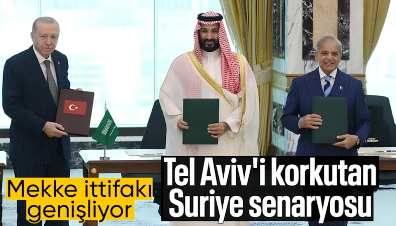 Mekke Savunma İttifakı genişliyor: Tel Aviv'de "Suriye" alarmı