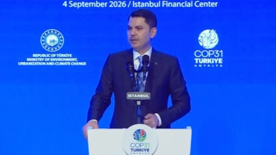 Murat Kurum: İklim meselesinde daha cesur adımlar atmanın zamanı geldi