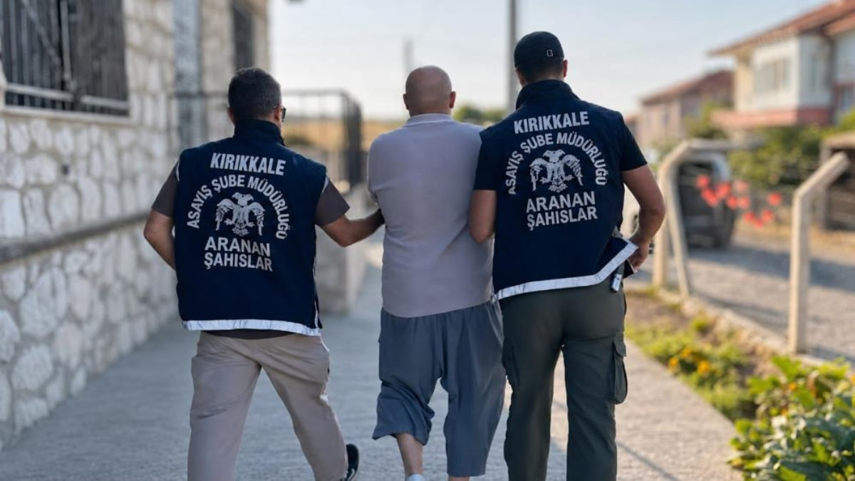 Otel kayıtlarıyla sahte iz bıraktı, 16 yıl hapis cezasıyla aranan firari Kırıkkale'de yakalandı