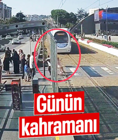 Samsun'da güvenlik görevlisinin dikkati hayat kurtardı