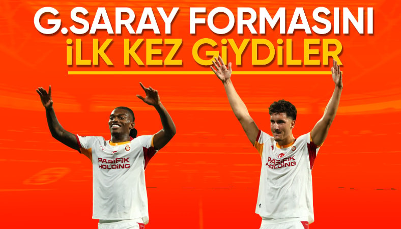 Galatasaray'da Rafael Leao ve Deniz Gül, ilk kez oynadı