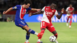 PSG, sahasında Monaco'ya mağlup oldu