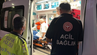Aksaray'da direksiyon başında kalp krizi geçirdi