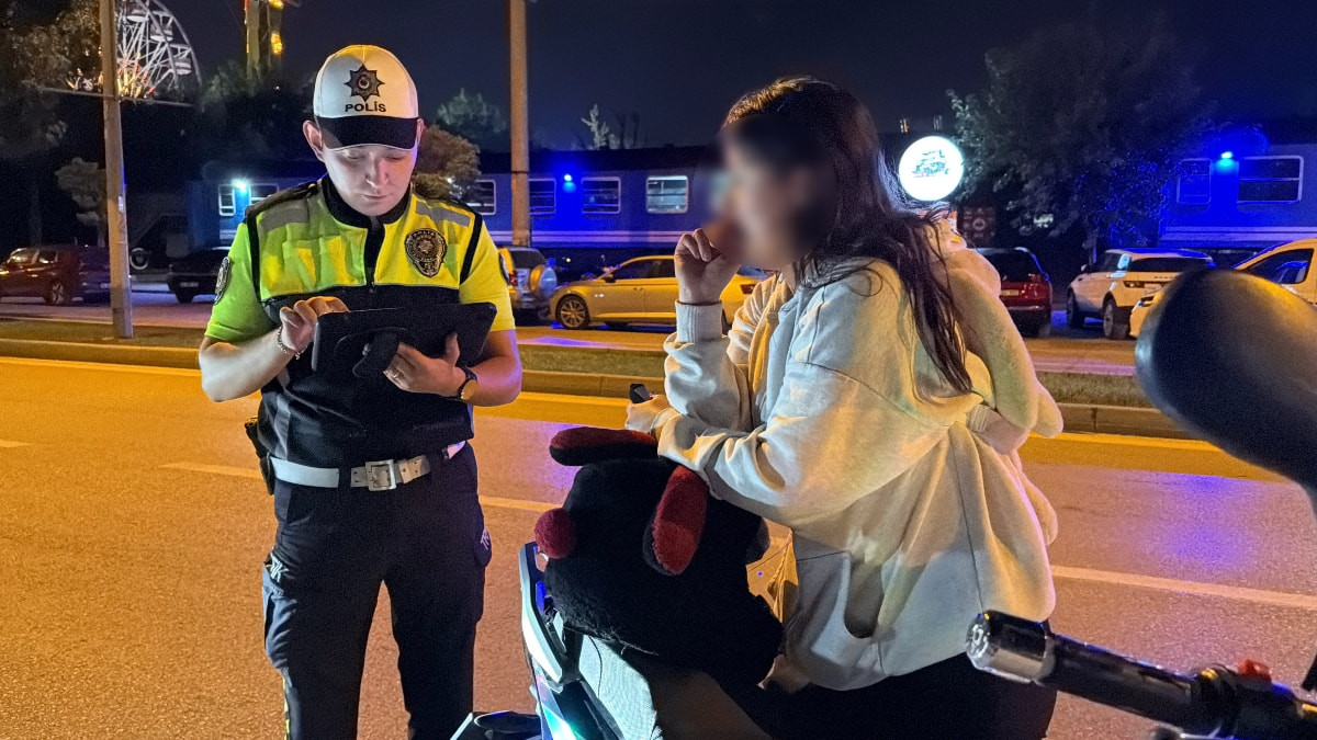 Bolu’da gece denetiminde motosikletlilere hayati uyarı