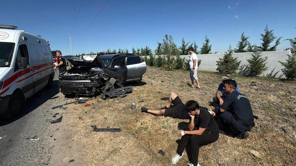 Tekirdağ'da trafik kazası: 5 yaralı