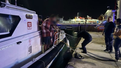 Muğla'da teknede rahatsızlanan vatandaş için tıbbi tahliye gerçekleştirildi