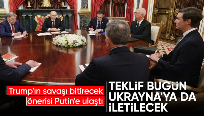 Vladimir Putin, Witkoff ve Kushner’i Kremlin’de kabul etti