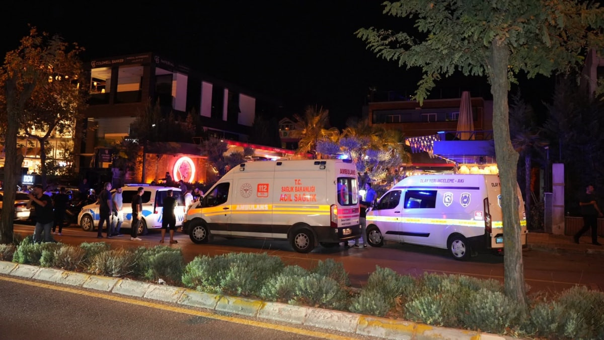 Denizli'de kafeye silahlı saldırı: 2 ölü, 4 yaralı