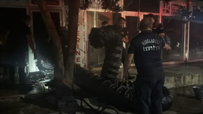 Kırklareli'nde veteriner kliniğinde yangın