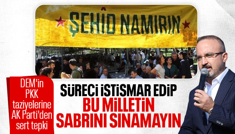 İçişleri Bakan Yardımcısı Bülent Turan'dan DEM Parti'ye: Milletin sabrını sınamayın