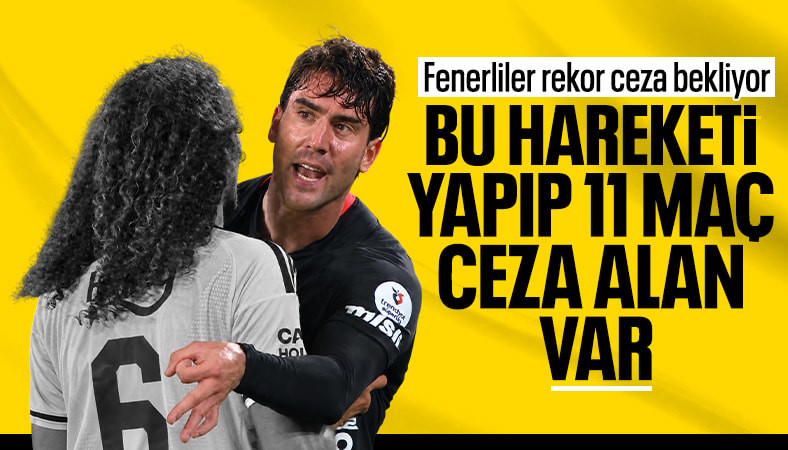 Derbide Vlahovic'in yaptığı hareket sarı-lacivertli taraftarların tepkisini çekti