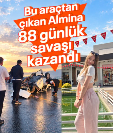 Muğla'da kaza sonrası yoğun bakıma alınan genç kız 88 günlük yaşam savaşını kazandı
