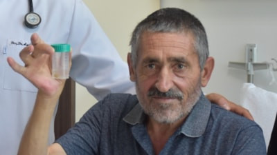 Afyonkarahisar'da nefes darlığı şikayetiyle hastaneye gitti: Akciğerinden sarımsak çıktı