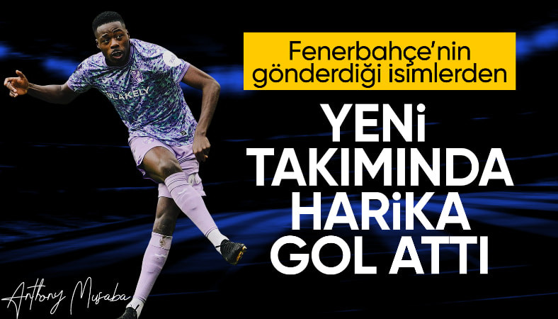 Fenerbahçe kiralamıştı! Anthony Musaba'dan İngiltere'de harika gol