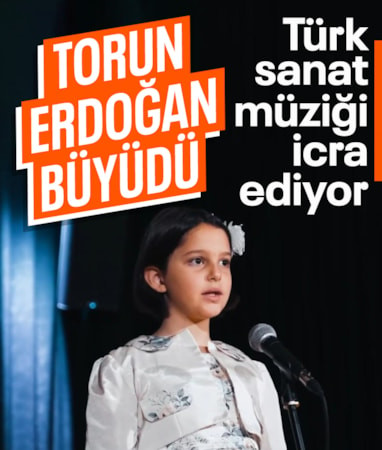 Cumhurbaşkanı Erdoğan’ın torunu Fatima Serra Erdoğan'ın, müzik performansı gündemde
