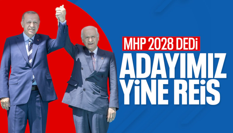 MHP'den seçim açıklaması: Adayımız Recep Tayyip Erdoğan