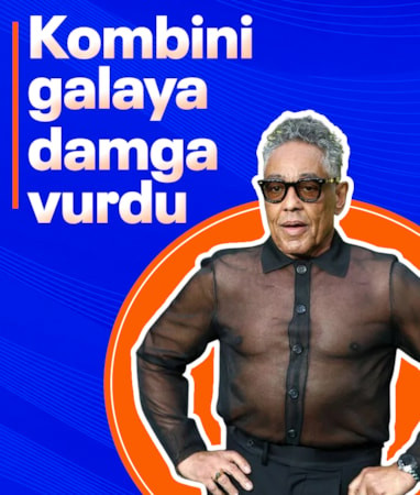 Giancarlo Esposito'nun şeffaf gala kombini dikkat çekti