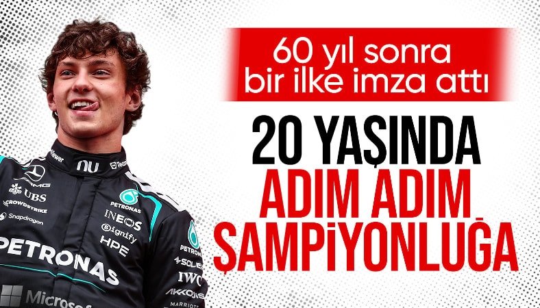 Formula 1 İtalya Grand Prix'sini Kimi Antonelli kazandı