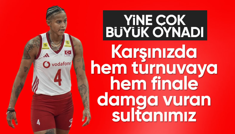 Melissa Vargas, Avrupa Şampiyonası'nın en iyi oyuncusu seçildi