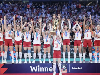 İtalya'yı devirdik! A Milli Kadın Voleybol Takımı, Avrupa şampiyonu oldu