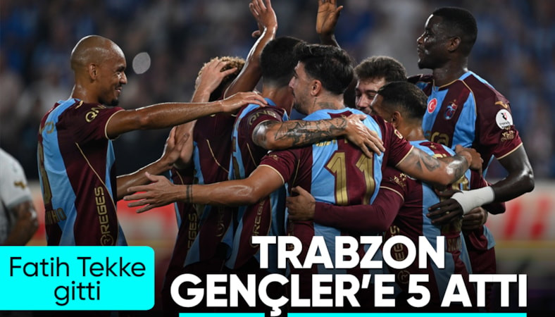 Trabzonspor, Gençlerbirliği'ni farklı geçti