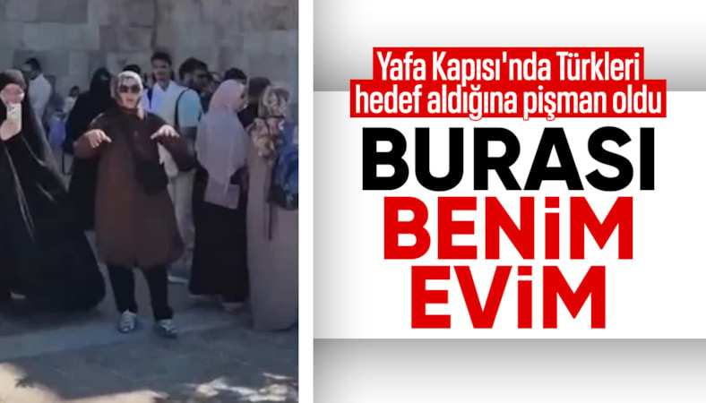 Kudüs'te Türk turistlere yönelik provokasyon ters tepti