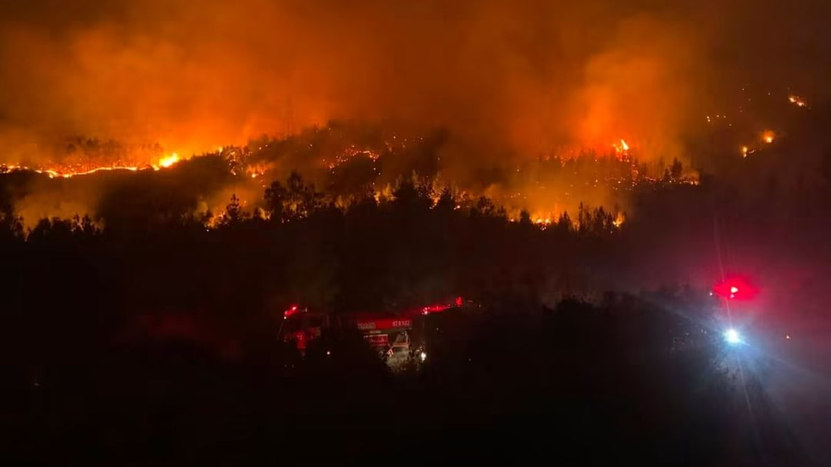 Antalya'nın Serik ilçesindeki yangının enerjisini düştü