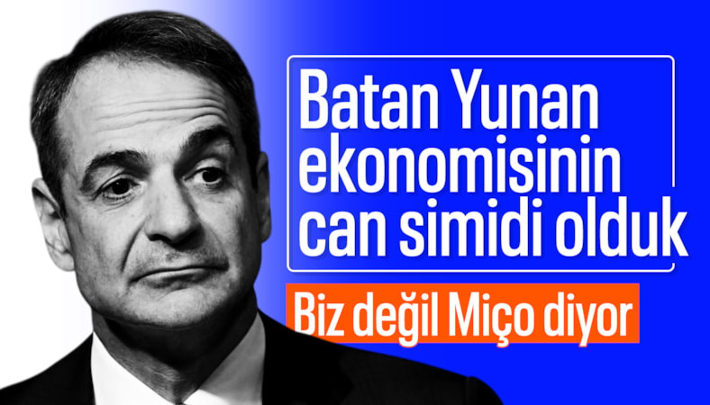 Kiryakos Miçotakis: Türk turistler sayesinde ekonomimiz ayakta