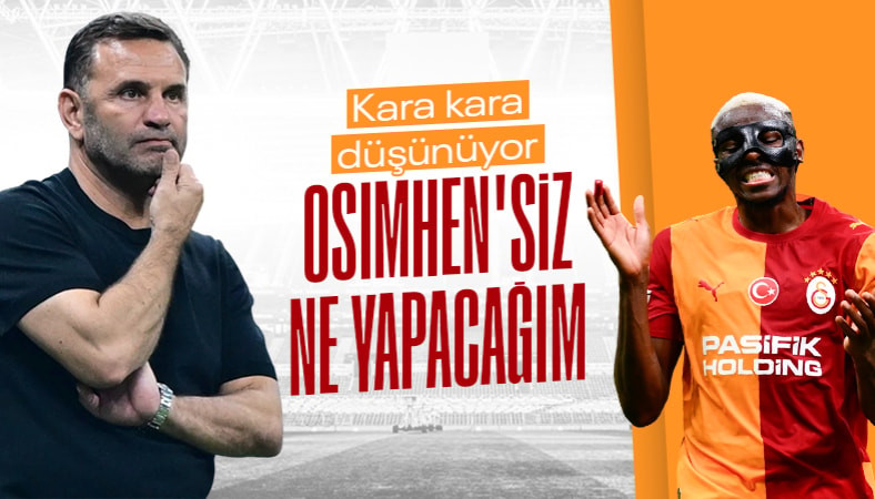 Victor Osimhen sakatlandı: Okan Buruk rotasyon mesaisine başladı!