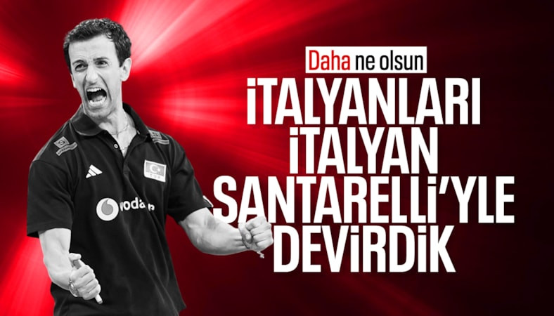 Tarih yazıyor! Daniele Santarelli'nin beşinci kupası