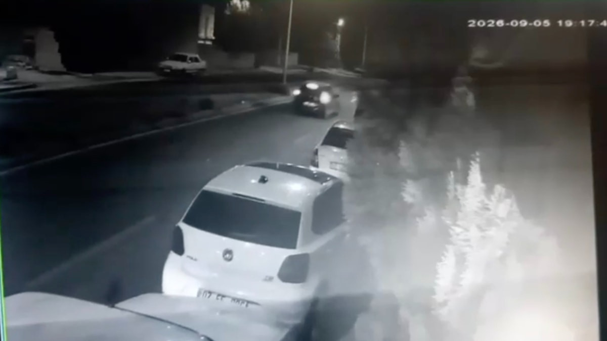 Adıyaman'da Güneş'in öldüğü kaza kamerada