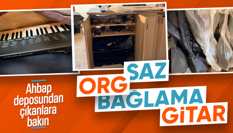 Ahbap Derneği'ne operasyon: İzmit'te bekletilen yardım malzemeleri görüntülendi