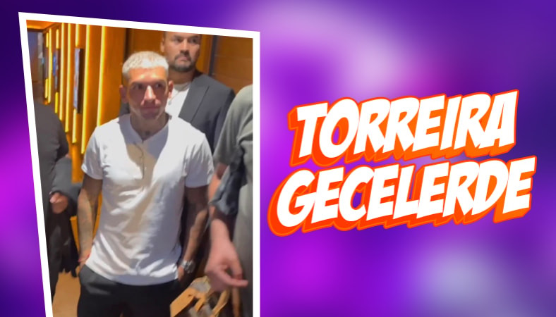 Lucas Torreira, Etiler'de mekan çıkışı görüntülendi