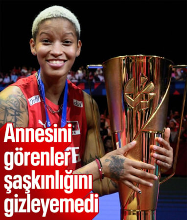 Annesini görenler şaşırdı
