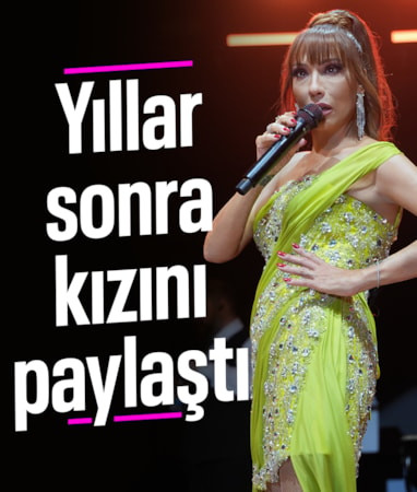 Yıllar sonra kızını paylaştı