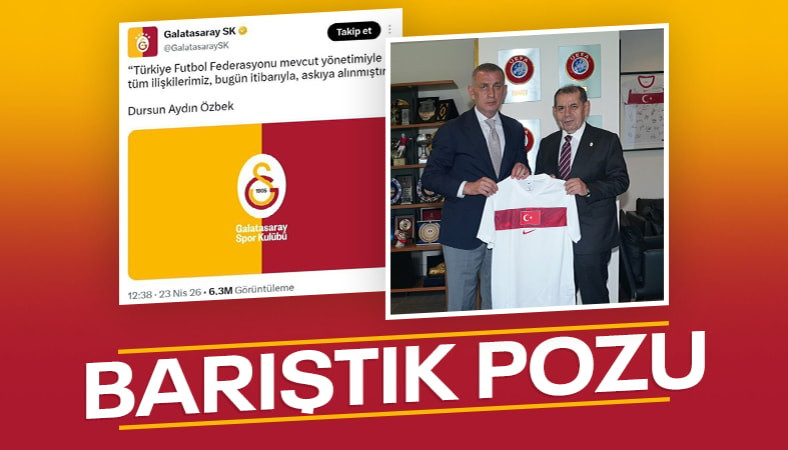 TFF ile ilişkiler askıya alınmıştı: Dursun Özbek,  İbrahim Hacıosmanoğlu'nu ziyarete gitti