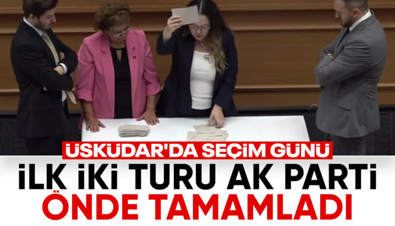 Üsküdar Belediyesi'nde seçim günü