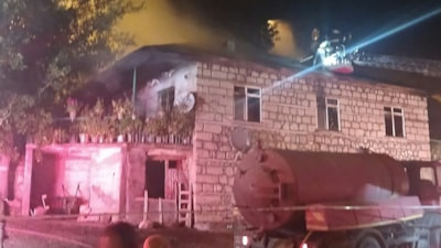 Elazığ'da evde çıkan yangında karı koca hayatını kaybetti