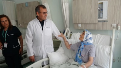 Almanya'da yaşayan gurbetçinin derdine Türk doktorları dermen oldu