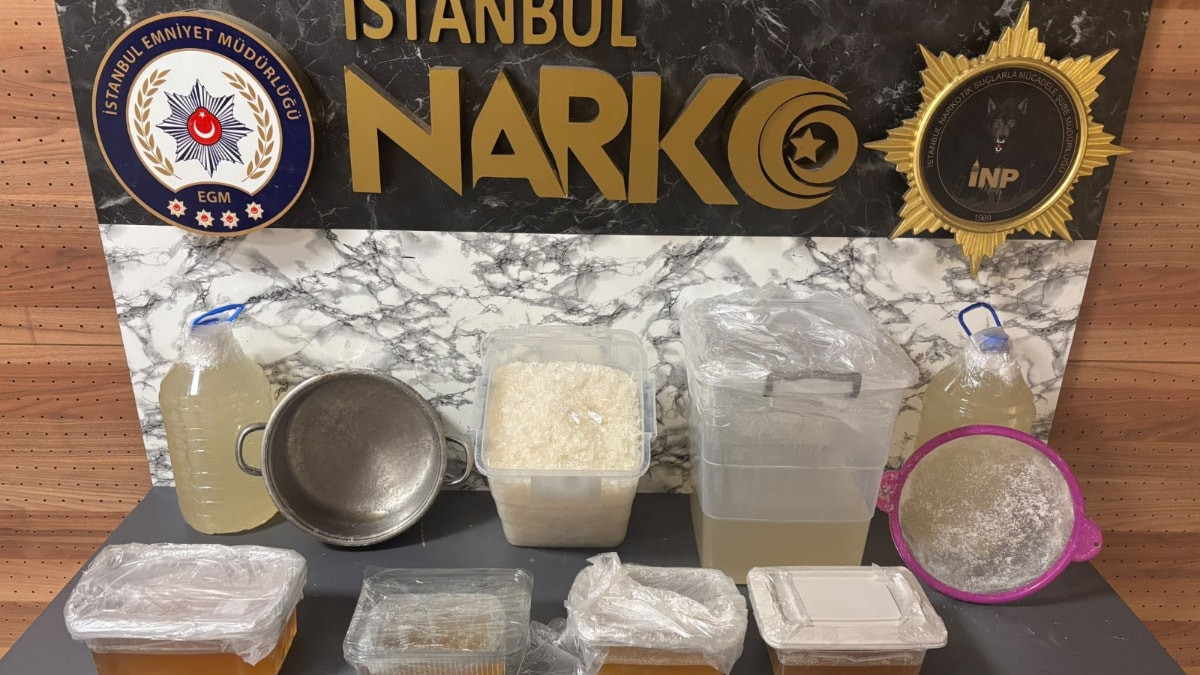 İstanbul'da uyuşturucu operasyonu yapıldu