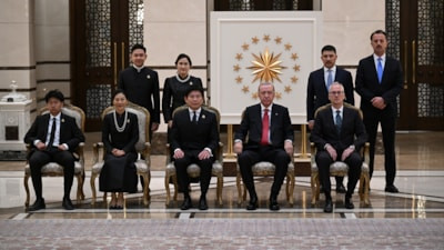 Cumhurbaşkanı Erdoğan, 5 ülkenin büyükelçilerini kabul etti